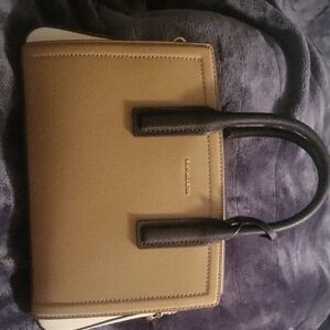 Michael Kors Brown and Black Satchel